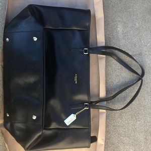 Coach black tote